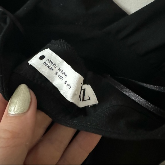 Zara surplice little black dress  S *blogger fave* - Picture 6 of 7